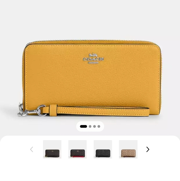Coach NWTs Long Zip Around Wallet - Picture 16 of 16